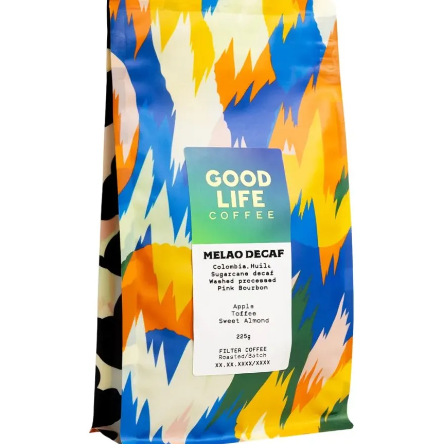 Good Life Coffee Melao Decaf Pink Bourbon, Kolumbia 225 g kahvipavut