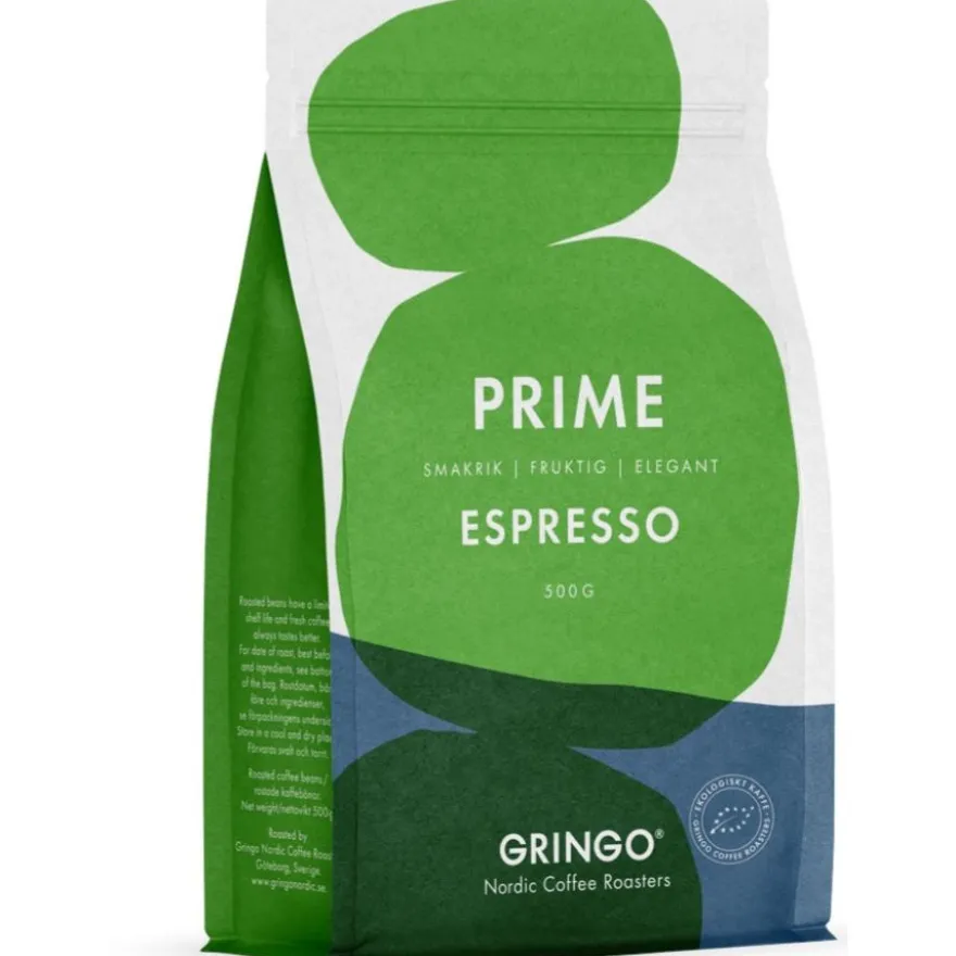 Gringo Nordic Prime Espresso EKO 500 g kahvipavut