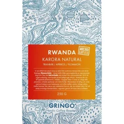 Gringo Nordic Rwanda Karora Natural 250 g kahvipavut