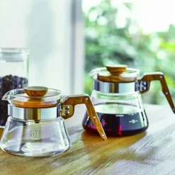 Hario Coffee Server Olive Wood kahvikannu