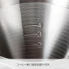Hario Double Mesh Metal Dripper V60-02 suodatinsuppilo