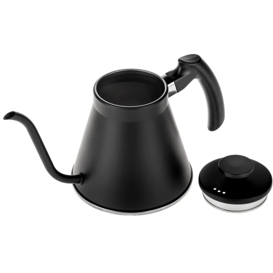 Hario Fit V60 Drip Kettle 1,2 l teräksinen vesipannu, musta