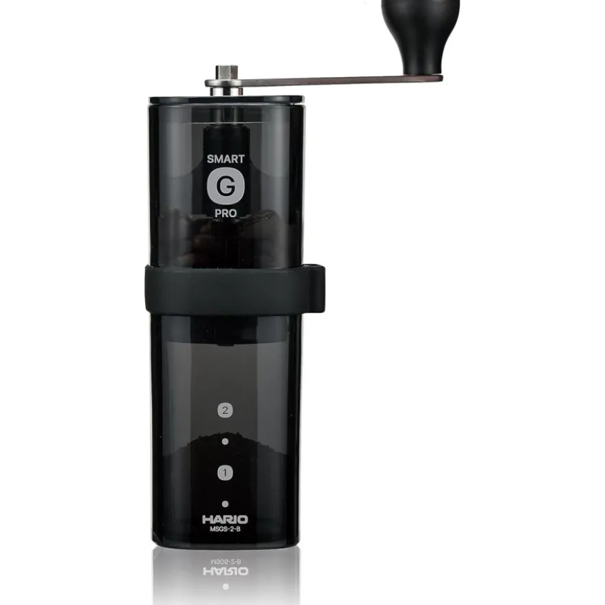 Hario Smart G PRO käsikäyttöinen kahvimylly, musta