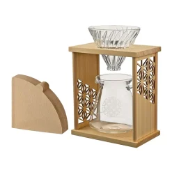 Hario V60 AYA Drip Stand Set, luonnonpuu