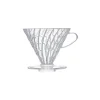 Hario V60 Dripper koko 03 suodatinsuppilo, kirkas muovi