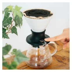 Hario V60 Immersion Dripper Switch Ceramic koko 02 + suodatinpaperit