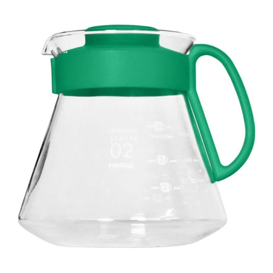 Hario V60 Range Server Candy Edition koko 02, 600 ml Bamboo Green