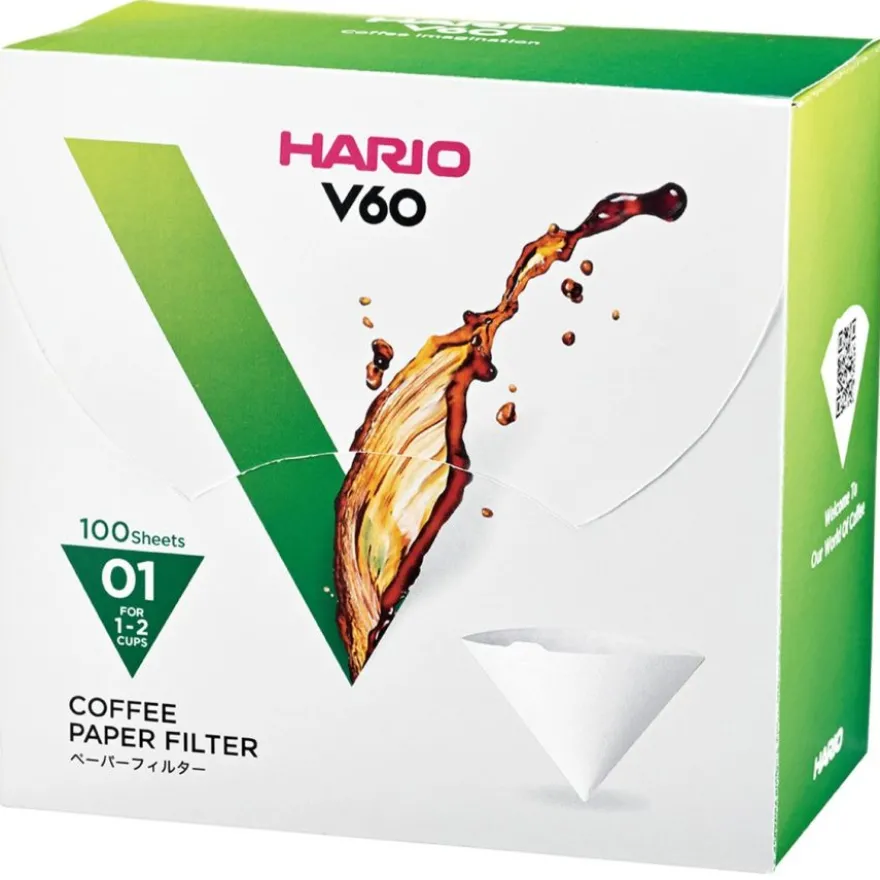Hario V60 suodatinpaperit koko 01 laatikko