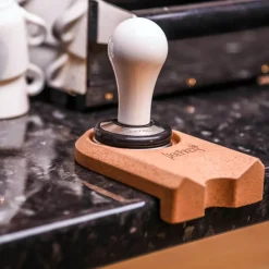 JoeFrex Corner Mat Tamper Holder kulma-tampperialusta, korkki