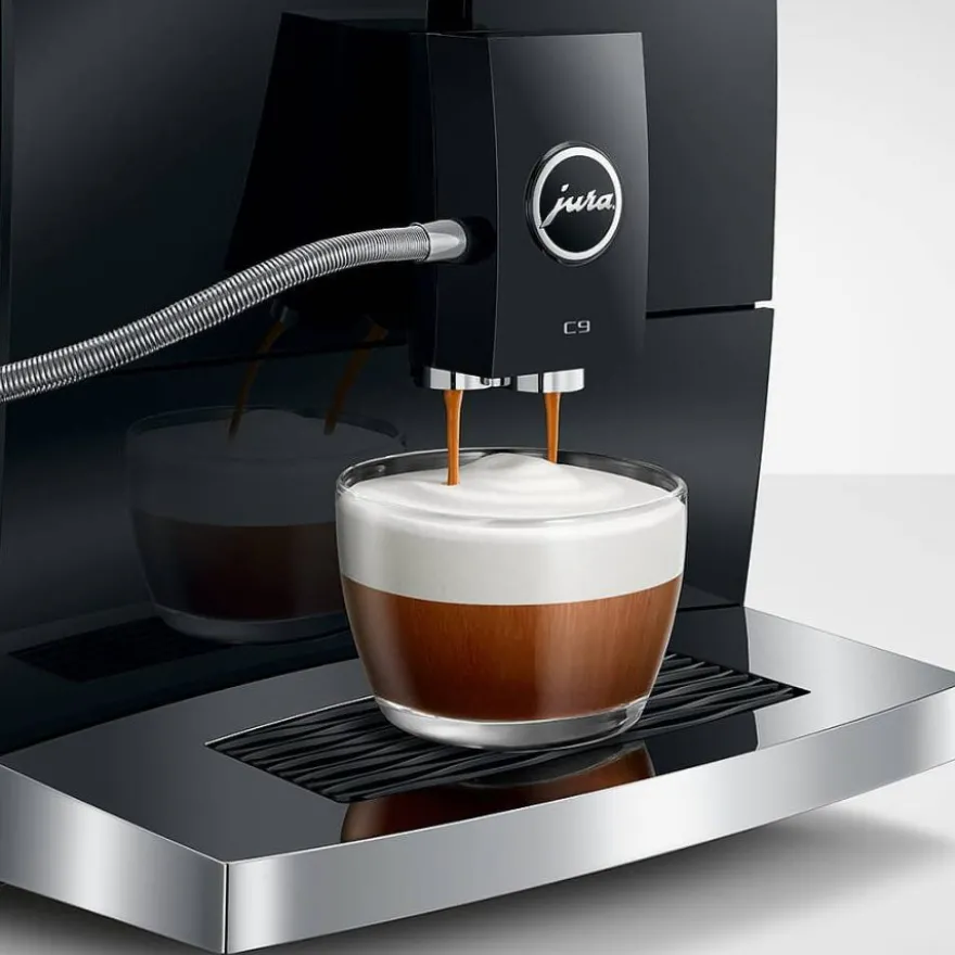 Jura C9 (EA) kahviautomaatti, Piano Black