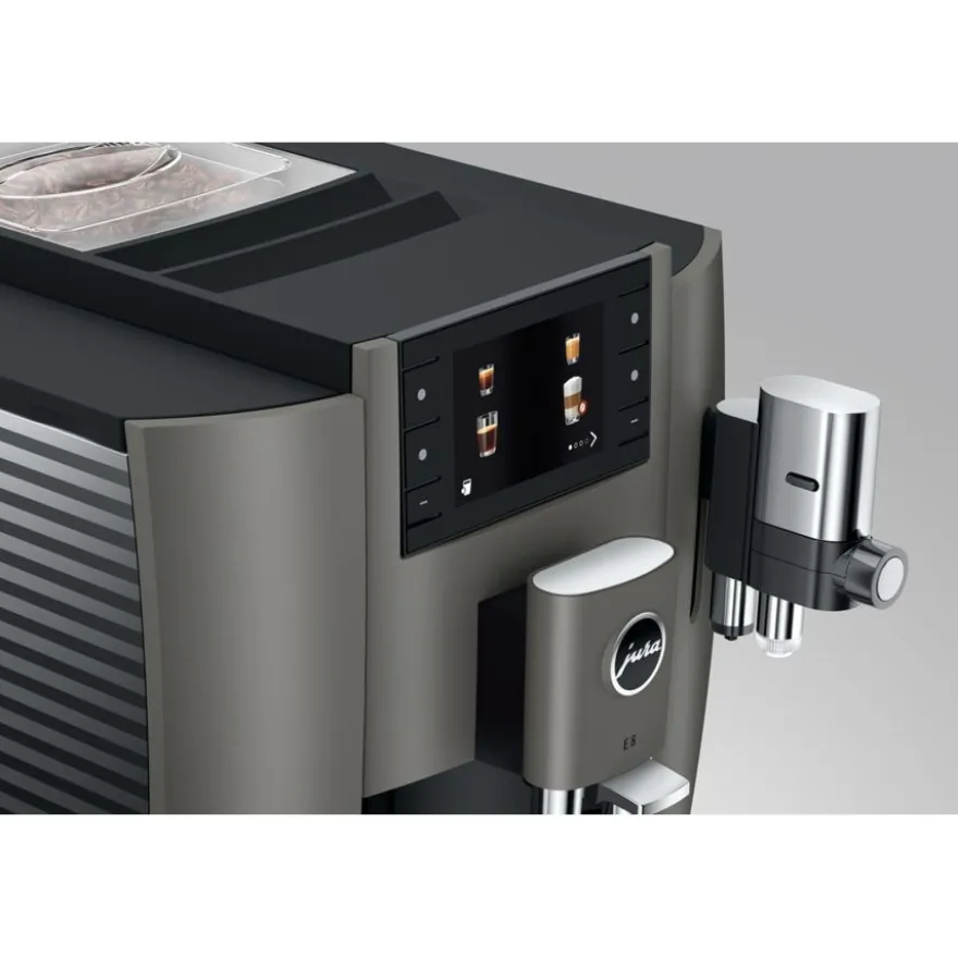 Jura E8 (EC) kahviautomaatti, Dark Inox
