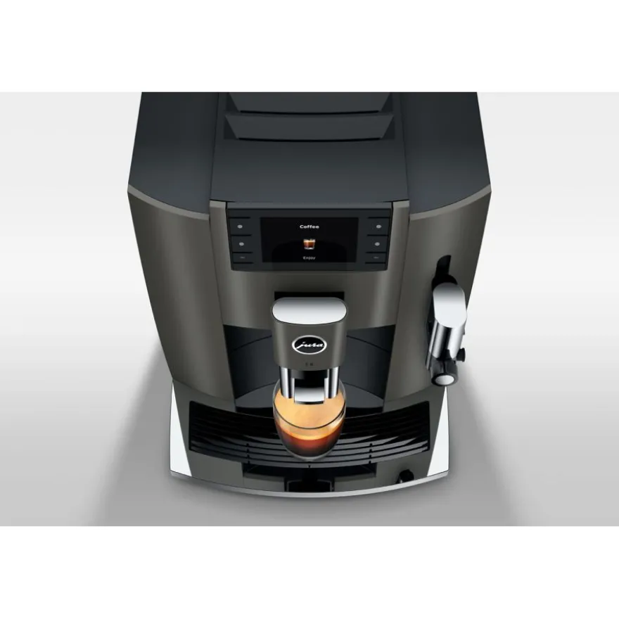 Jura E8 (EC) kahviautomaatti, Dark Inox