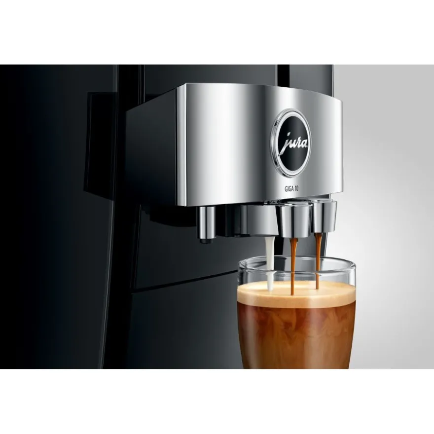 Jura GIGA 10 (EA) kahviautomaatti, Diamond Black