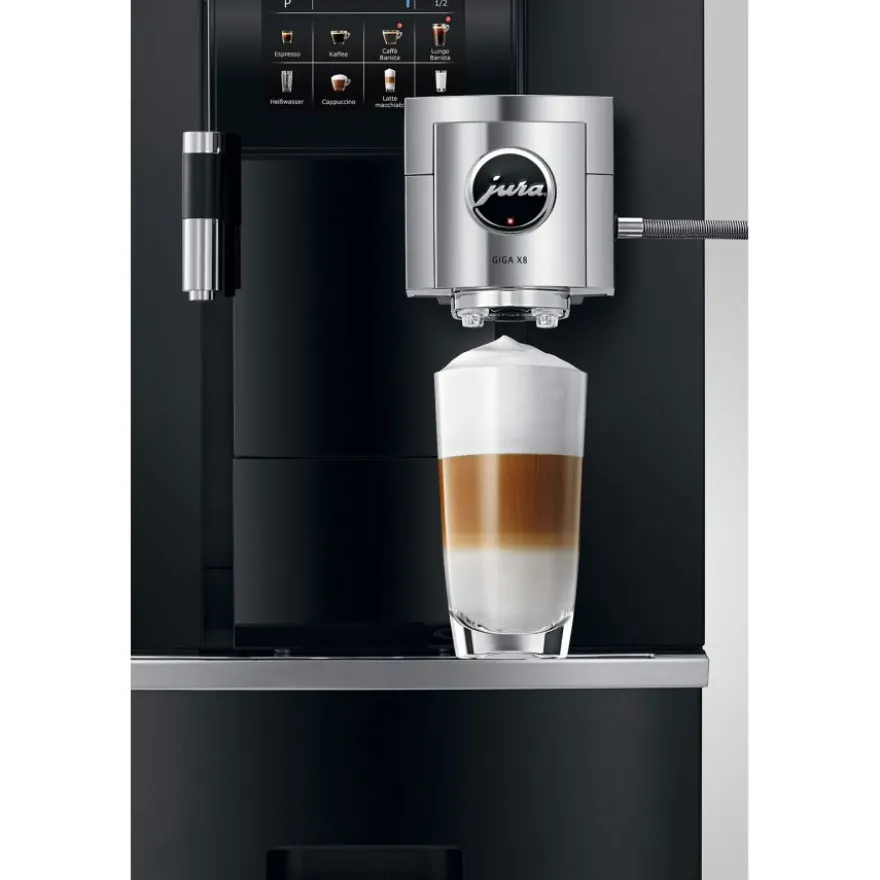Jura GIGA X8 G2 Professional kahviautomaatti, Black Aluminium