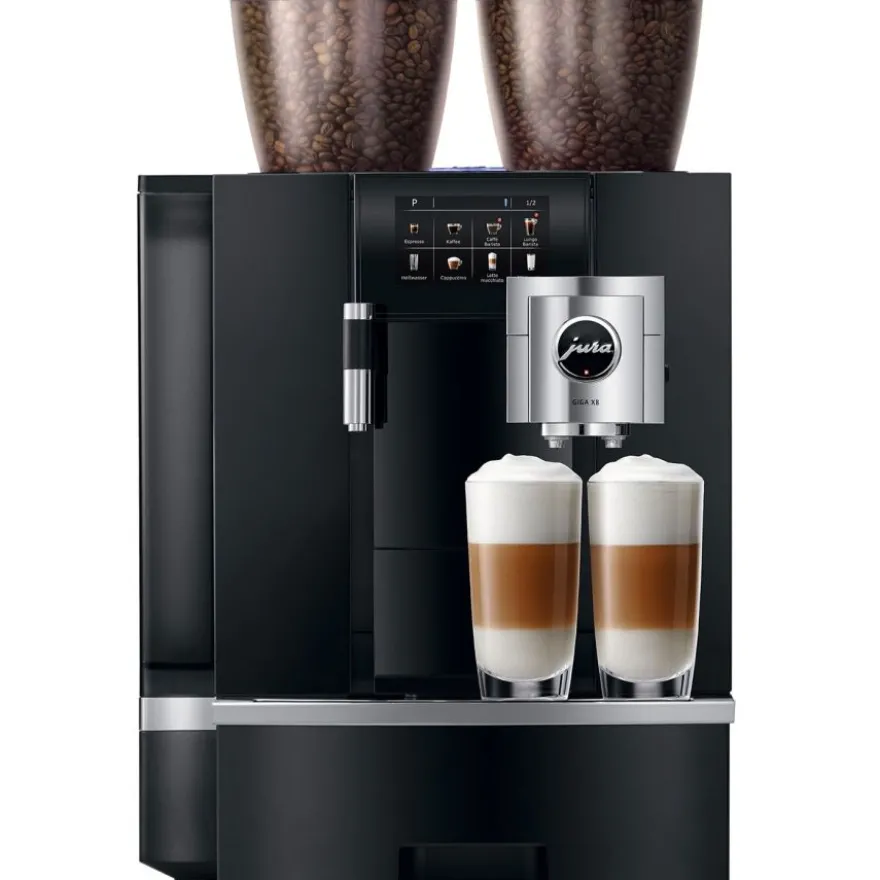 Jura GIGA X8 G2 Professional kahviautomaatti, Black Aluminium