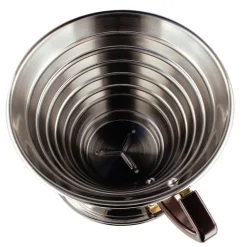 Kalita Wave #185 Stainless Steel teräksinen suodatinsuppilo