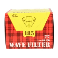 Kalita Wave #185 valkoiset suodatinpaperit 50 kpl