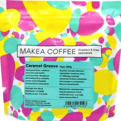 Makea Coffee Caramel Groove 220 g kahvipavut