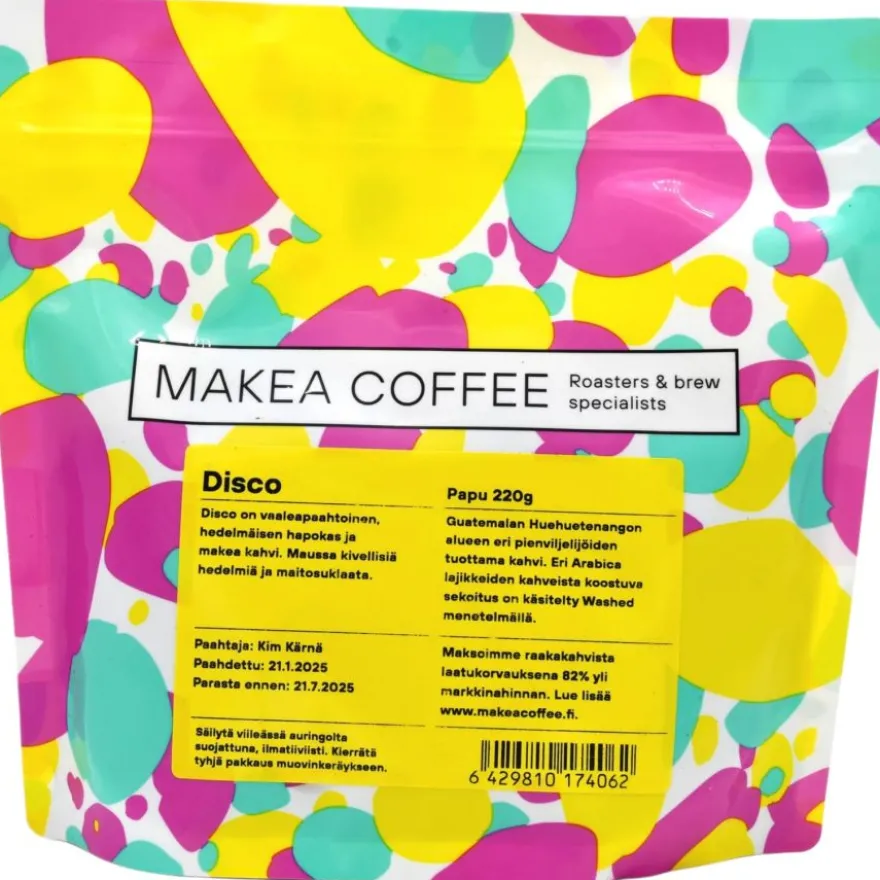 Makea Coffee Disco 220 g kahvipavut