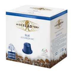 Miscela d'Oro Blue kofeiiniton Nespresso-yhteensopiva kapseli 10 kpl