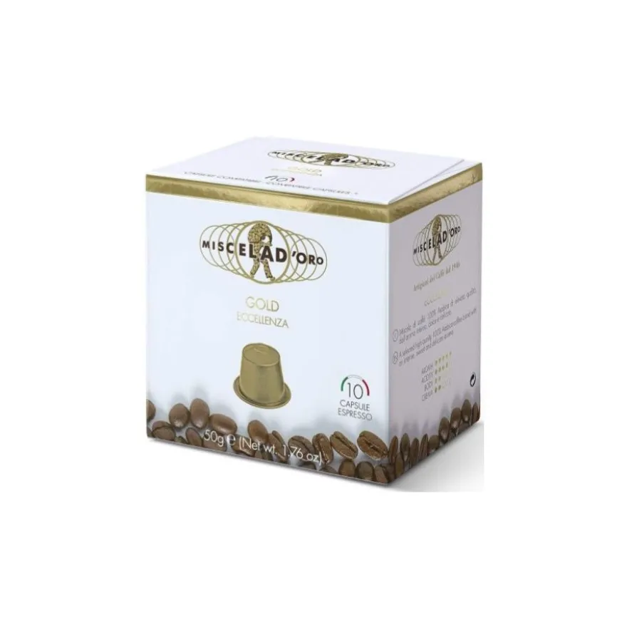 Miscela d'Oro Gold Nespresso-yhteensopiva kapseli 10 kpl