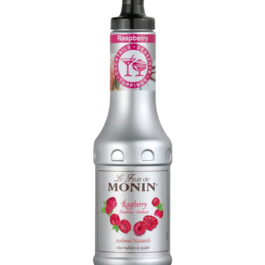 Monin Le Fruit Raspberry hedelmäpyree, vadelma 500 ml