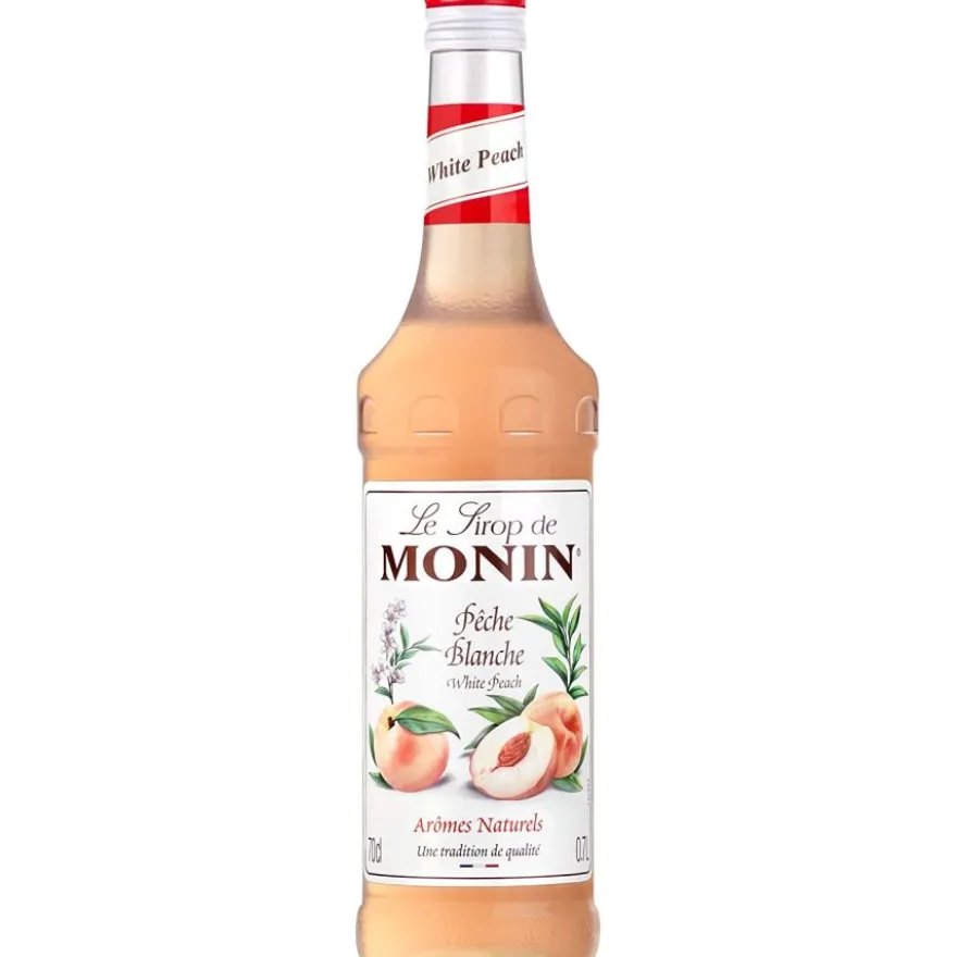 Monin White Peach makusiirappi 700 ml
