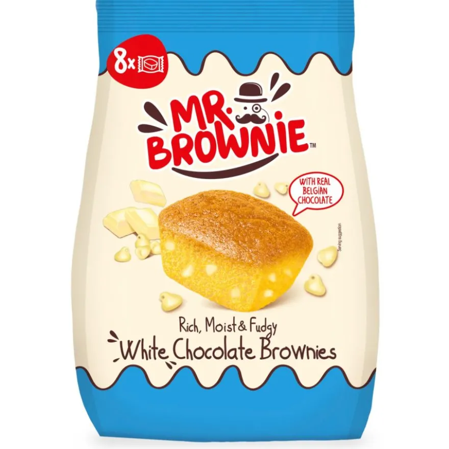 Mr. Brownie White Chocolate Brownies 200 g