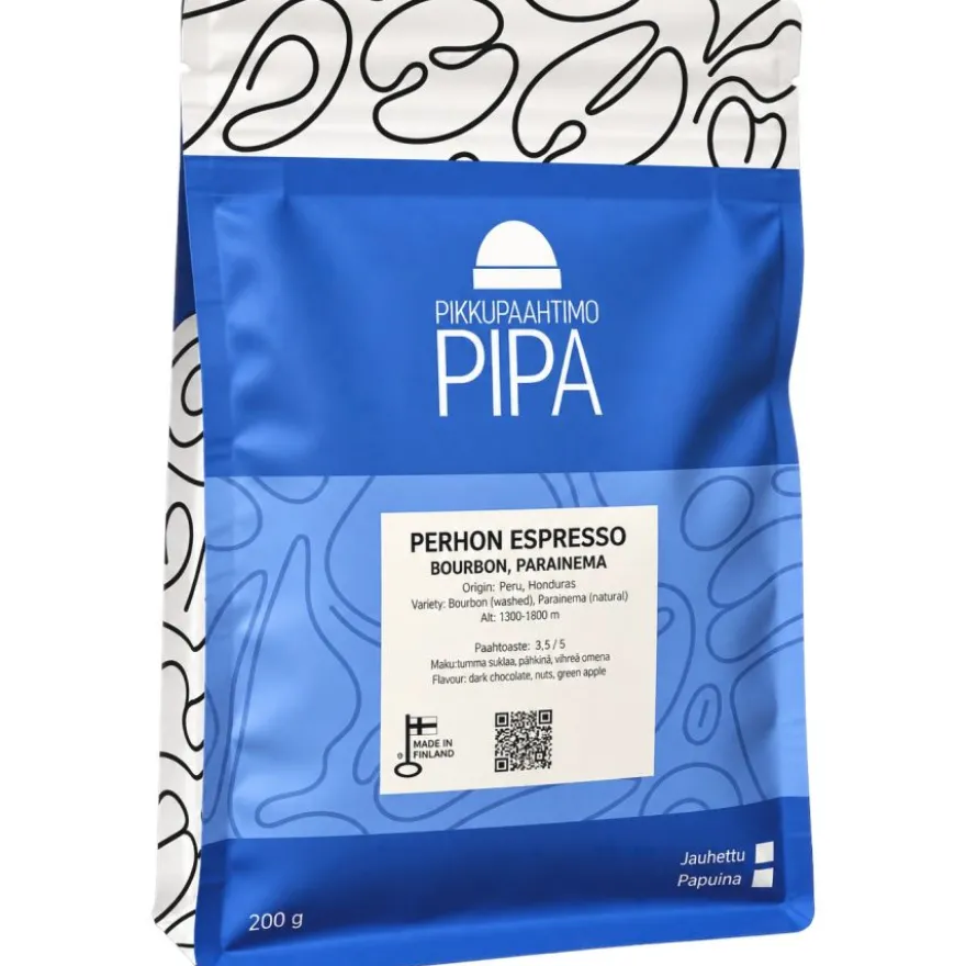 Pikkupaahtimo Pipa PerHon Espresso 200 g kahvipavut