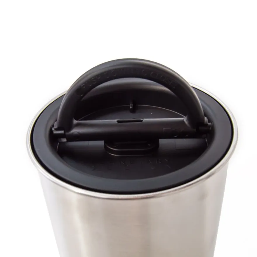 Planetary Design Airscape® Classic Stainless Steel säilytyspurkki, Brushed Steel