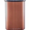 Planetary Design Airscape® Classic Stainless Steel säilytyspurkki, harjattu kupari