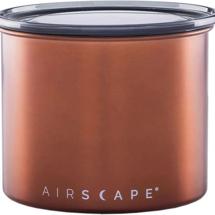 Planetary Design Airscape® Classic Stainless Steel säilytyspurkki, harjattu kupari