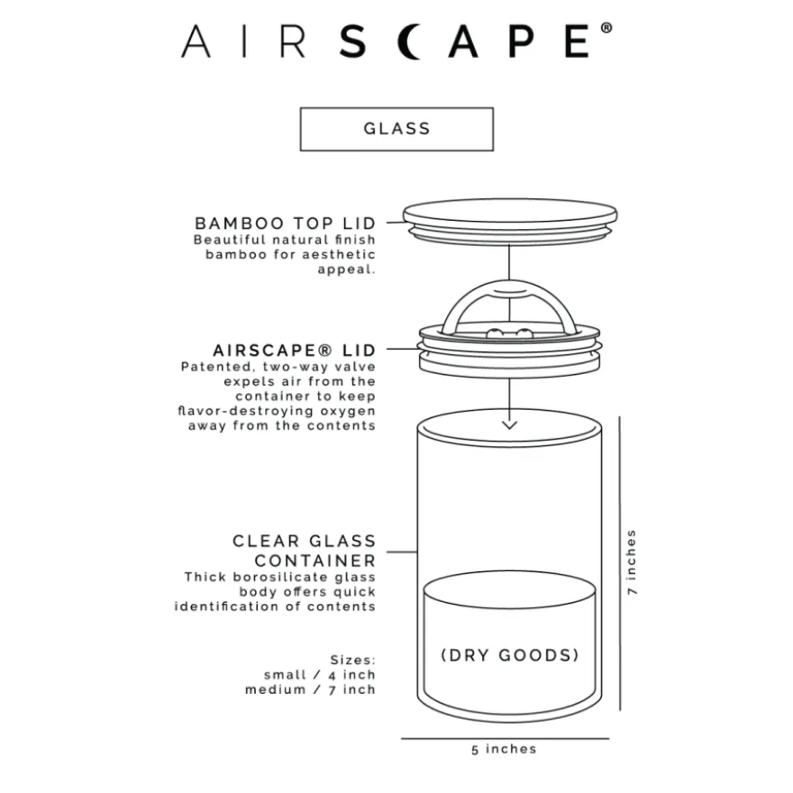 Planetary Design Airscape® Glass With Bamboo Lid