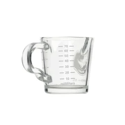 Rhinowares Double Shot Glass With Handle 70 ml