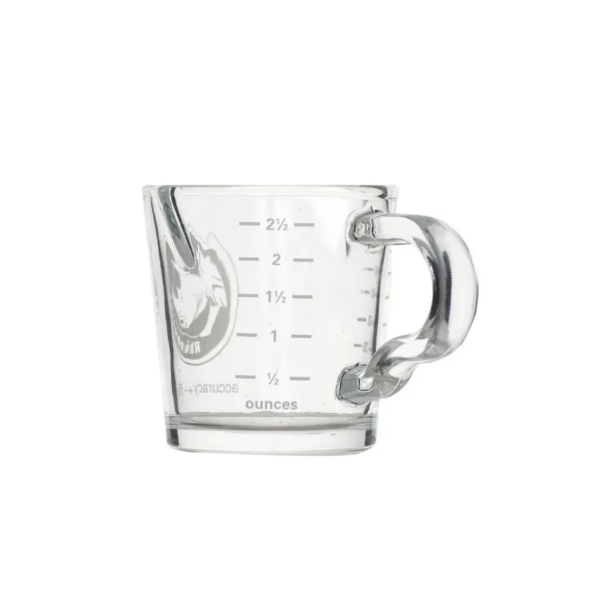 Rhinowares Double Shot Glass With Handle 70 ml