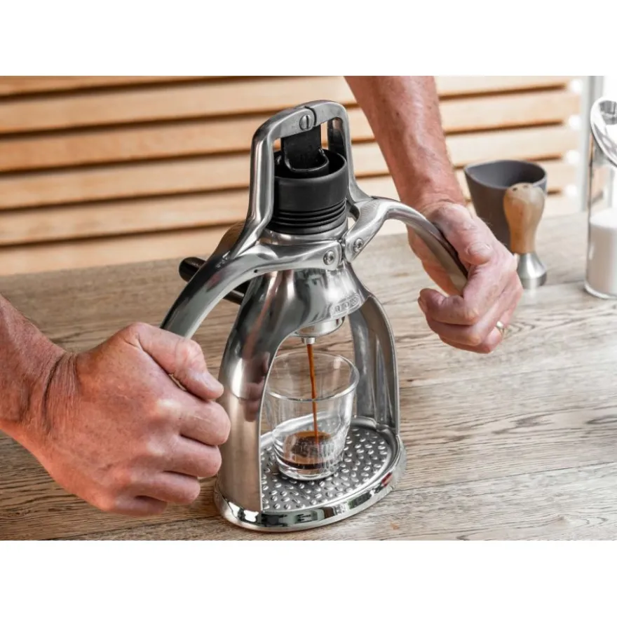 ROK EspressoGC manuaalinen espressokeitin, Explorer Edition-tuotepaketti