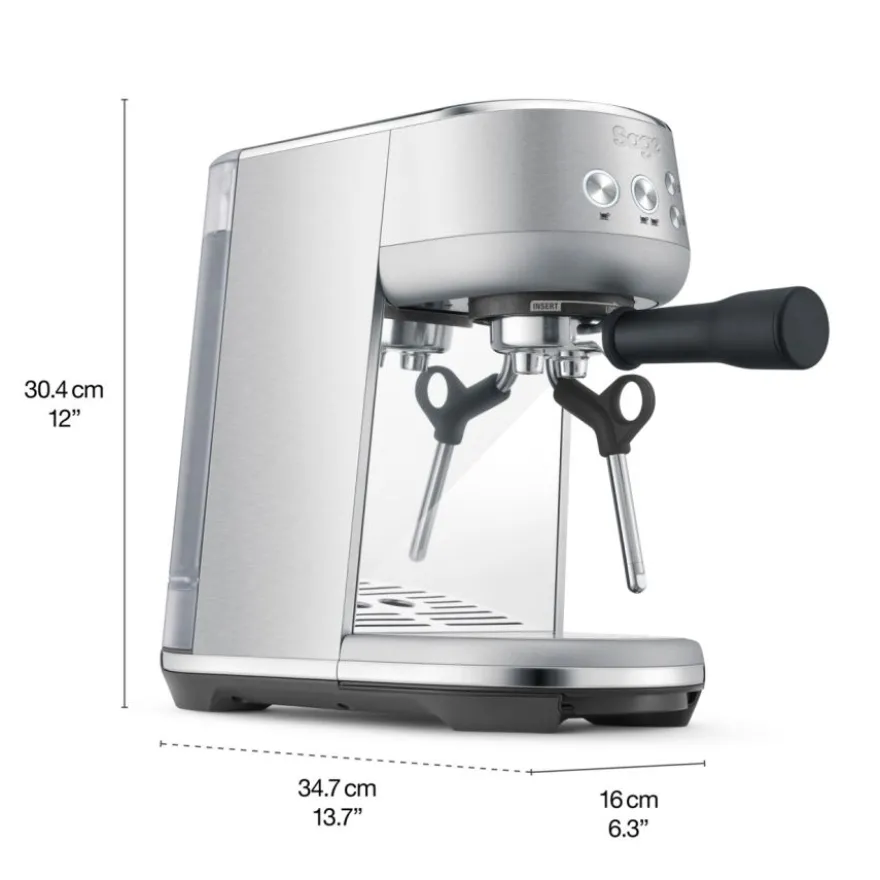 Sage The Bambino™ espressokeitin SES450BSS4EEU1, harjattu teräs