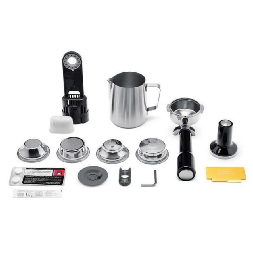 Sage the Dual Boiler BES920 espressokeitin, hopea