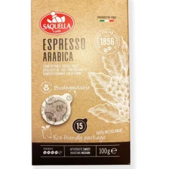 Saquella Espresso 100 % Arabica kahvinapit