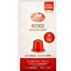Saquella NEW Intenso Nespresso-yhteensopiva kahvikapseli 30 kpl