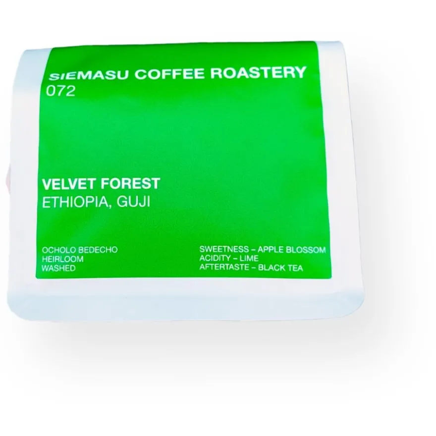 Siemasu Coffee Velvet Forest, Ethiopia Guji 250 g kahvipavut