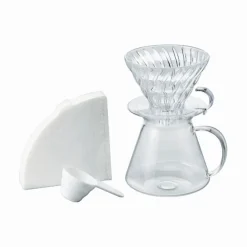Simply Hario V60-02 Glass Brewing Kit 600 ml