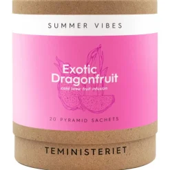 Teministeriet Summer Vibes Exotic Dragonfruit Cold Brew -tee, 20 teepussia