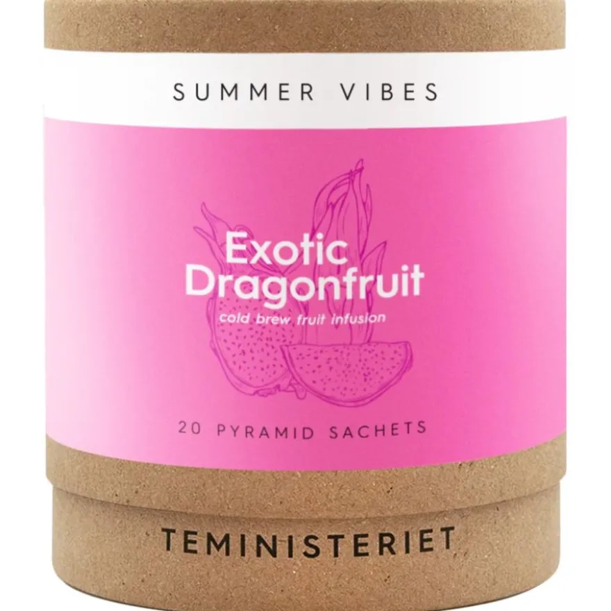 Teministeriet Summer Vibes Exotic Dragonfruit Cold Brew -tee, 20 teepussia