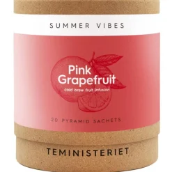 Teministeriet Summer Vibes Pink Grapefruit Cold Brew -tee, 20 teepussia