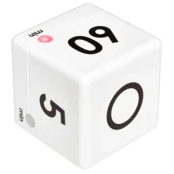 TFA Cube digitaalinen ajastin, valkoinen
