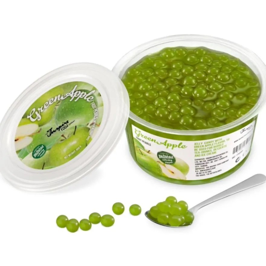 TIFC Boba Bubble Tea kuplatee-helmet, Green Apple 450 g