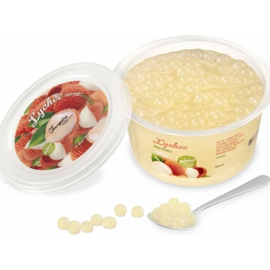 TIFC Boba Bubble Tea kuplatee-helmet, Lychee 450 g