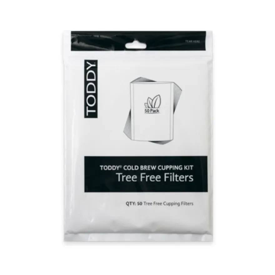 Toddy® SB Cold Brew Cupping Kit Tree Free Filters 50 kpl