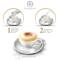 Trung Nguyen G7 Cappuccino Mocha pikakahvi 12 x 18 g annospakkausta